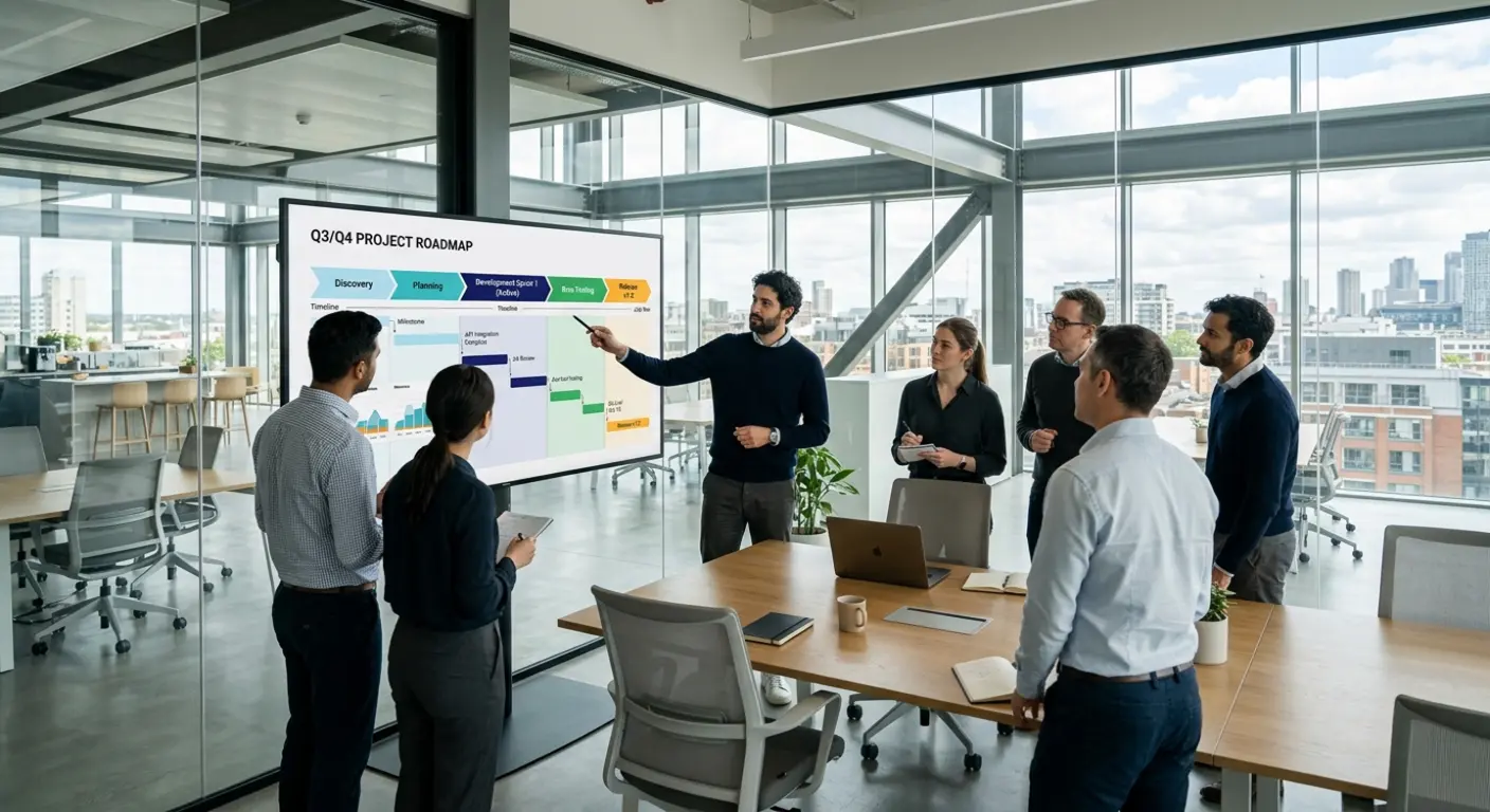 Most SDLC frameworks share the same core stages, even if they're sequenced or named slightly differently. Here are the seven phases that define a typical project.&nbsp;&nbsp;